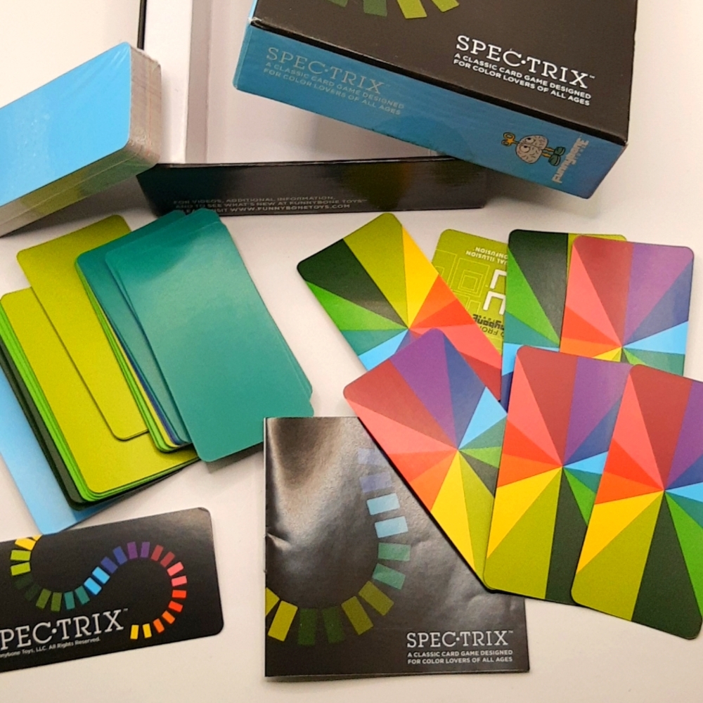 Spectrix Spectrum Color Match and Sequence Card Game Brain Games STEM COMPLETE - Picture 10 of 12